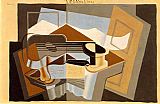 Juan Gris The Mountain Le Canigou painting